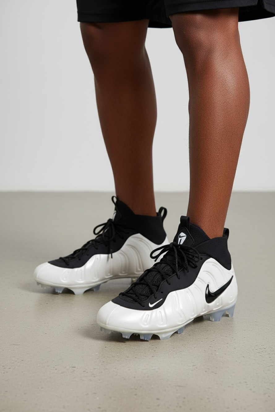 Nike Vaporposite Pro Football Cleats Pearl White Black HM6870-200